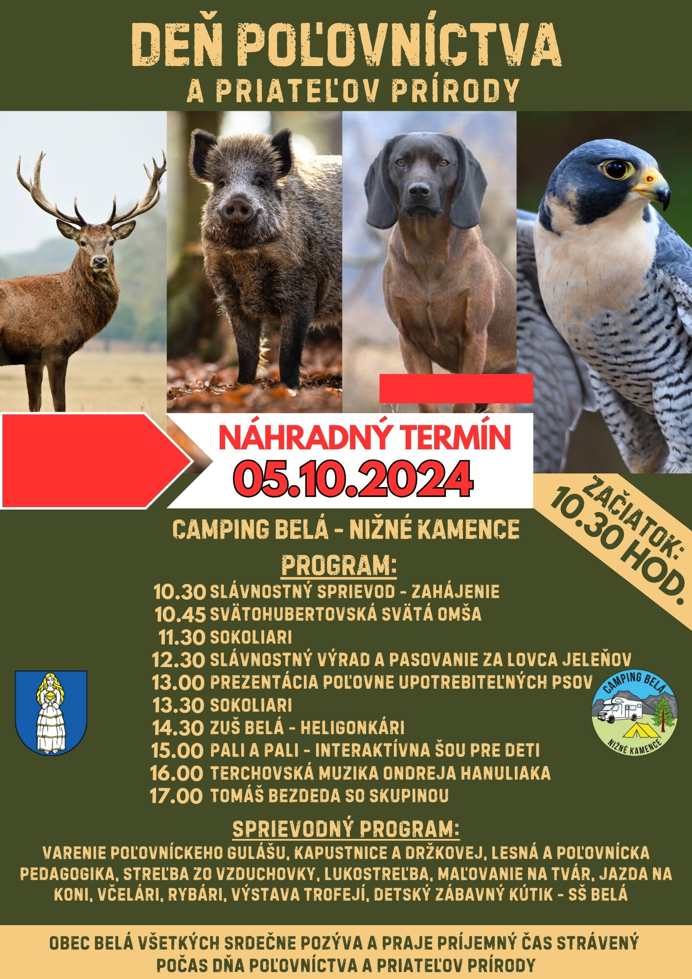 plagat Bela Den polovnictva 05 10 2024