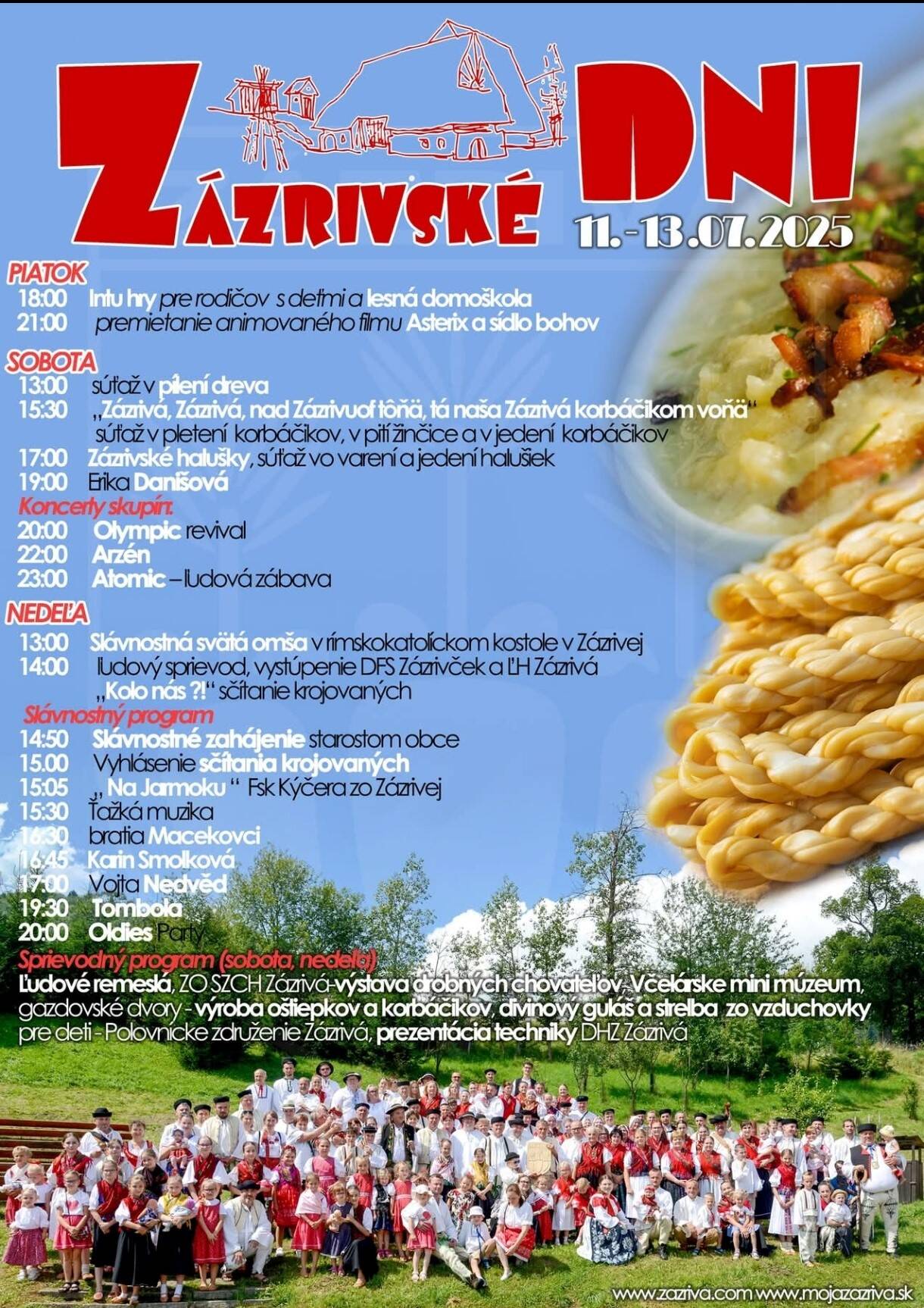 Zazrivske dni 11 13 07 2025