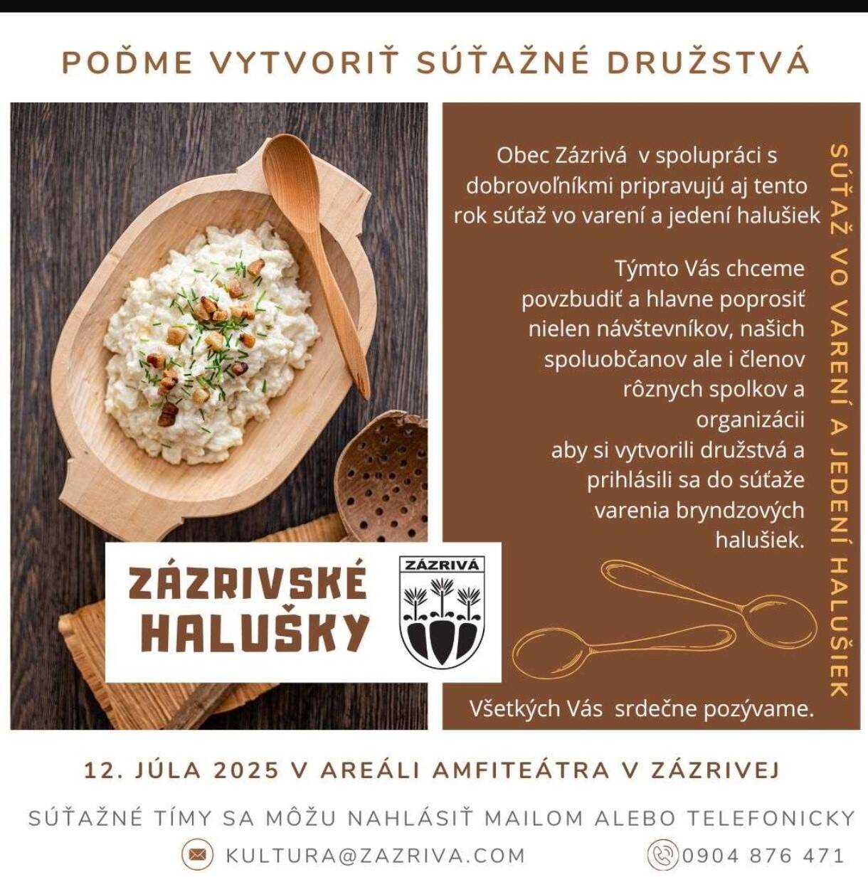Zazrivske halusky 12 07 2025