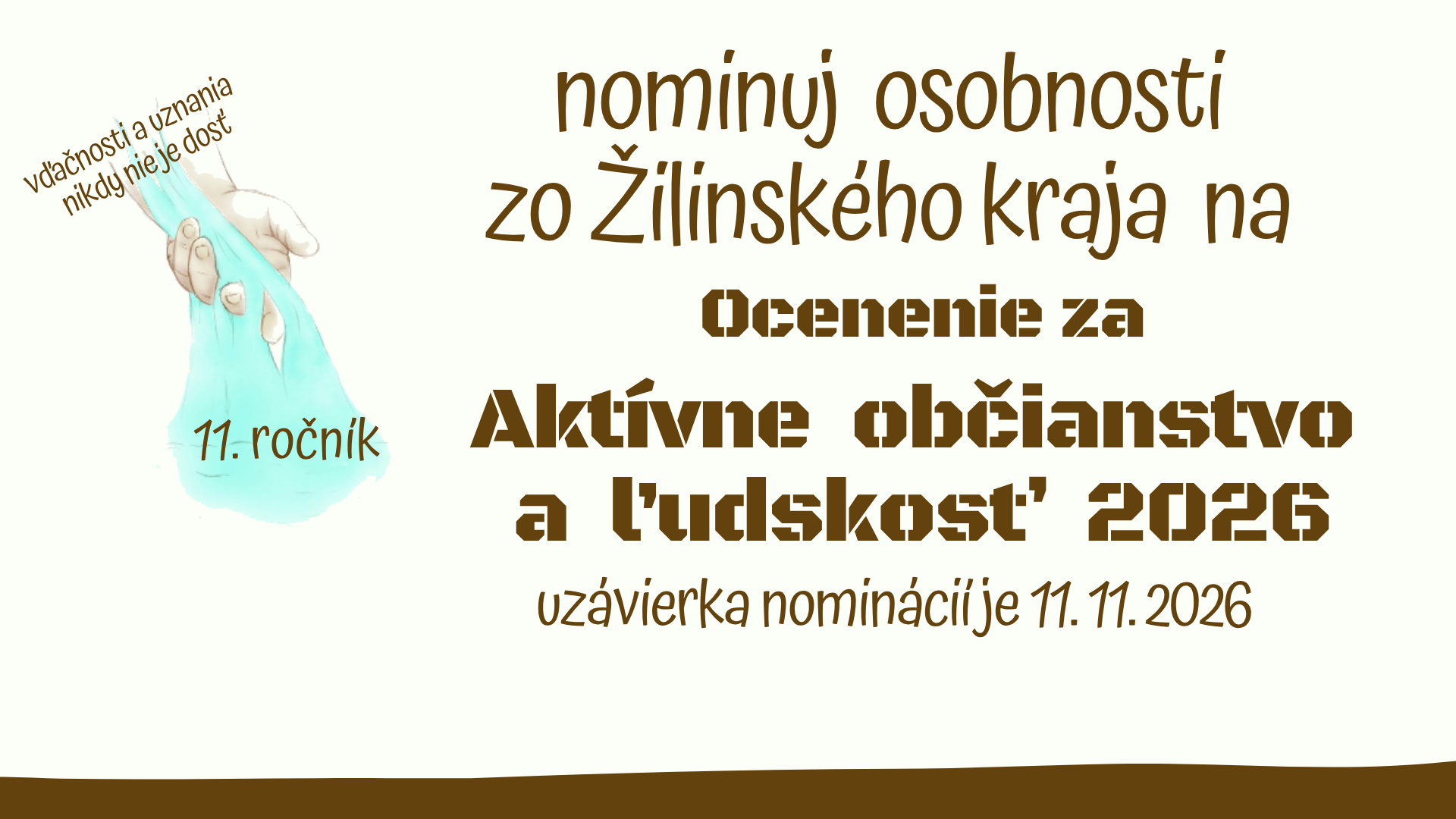 2026 vyzva na nomináciu